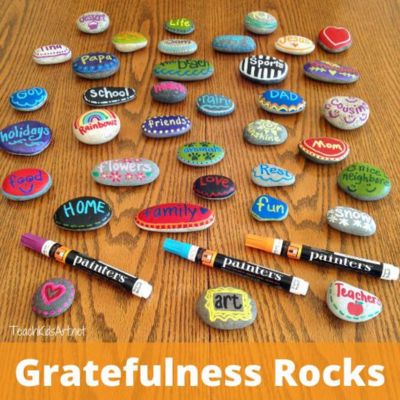 gratitude rocks