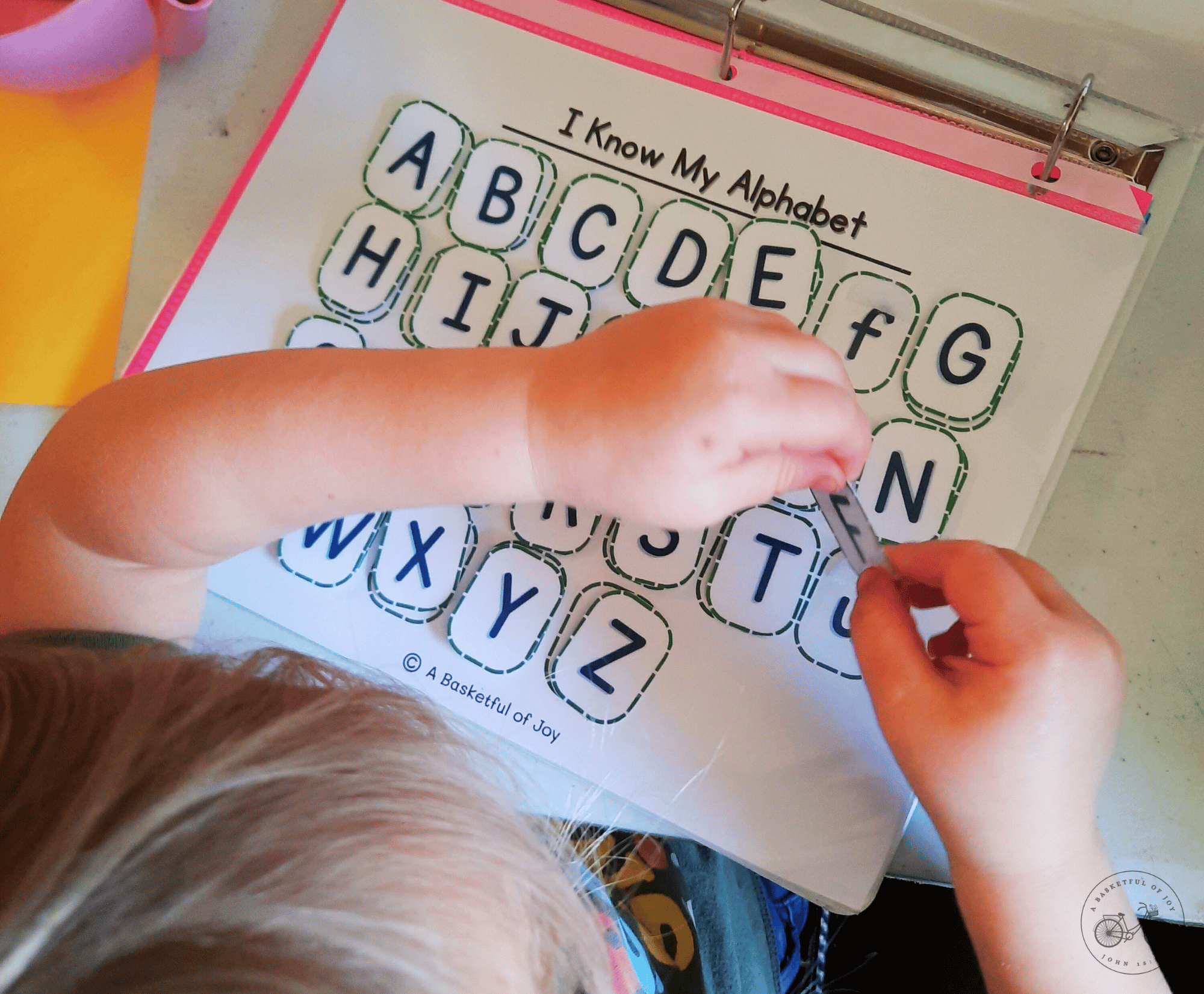 Preschool Alphabet Match