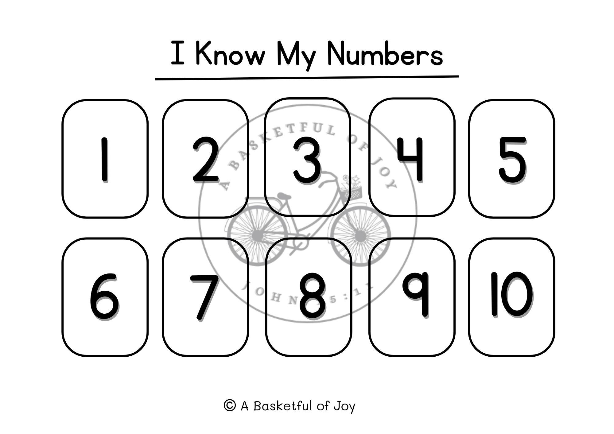 Matching Numbers 