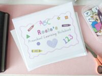 Child's Toddler Preschool Activity Binder