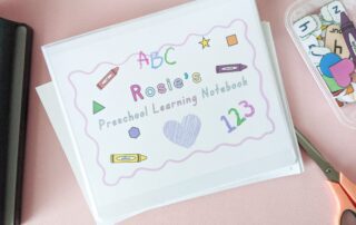 Preschool Activity Binder