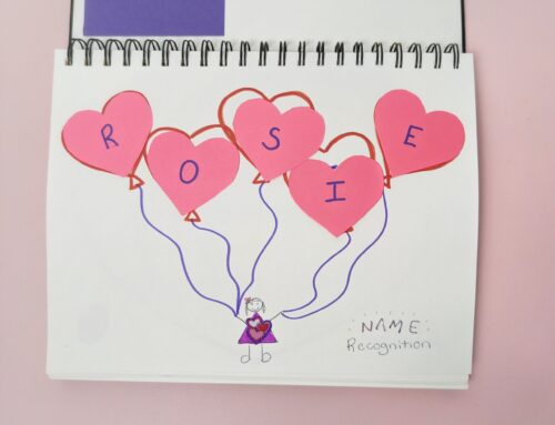 Simple DIY Valentine Preschool Learning Journal