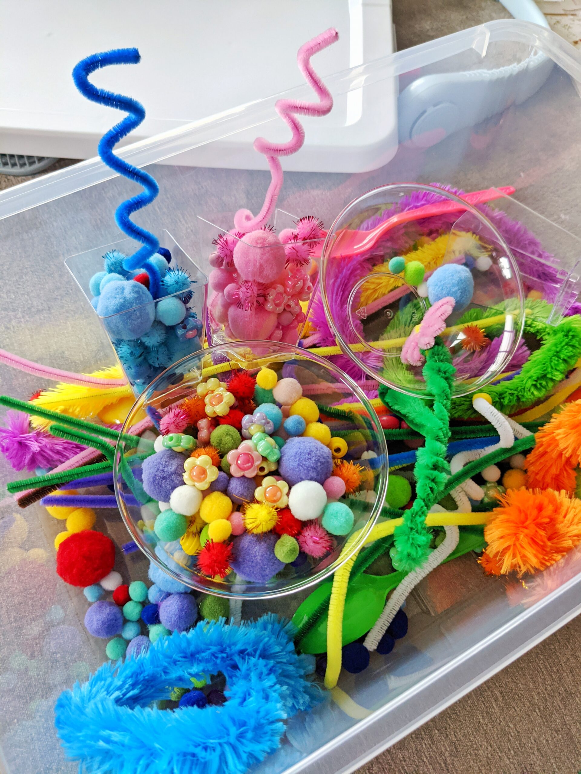 sensory bins