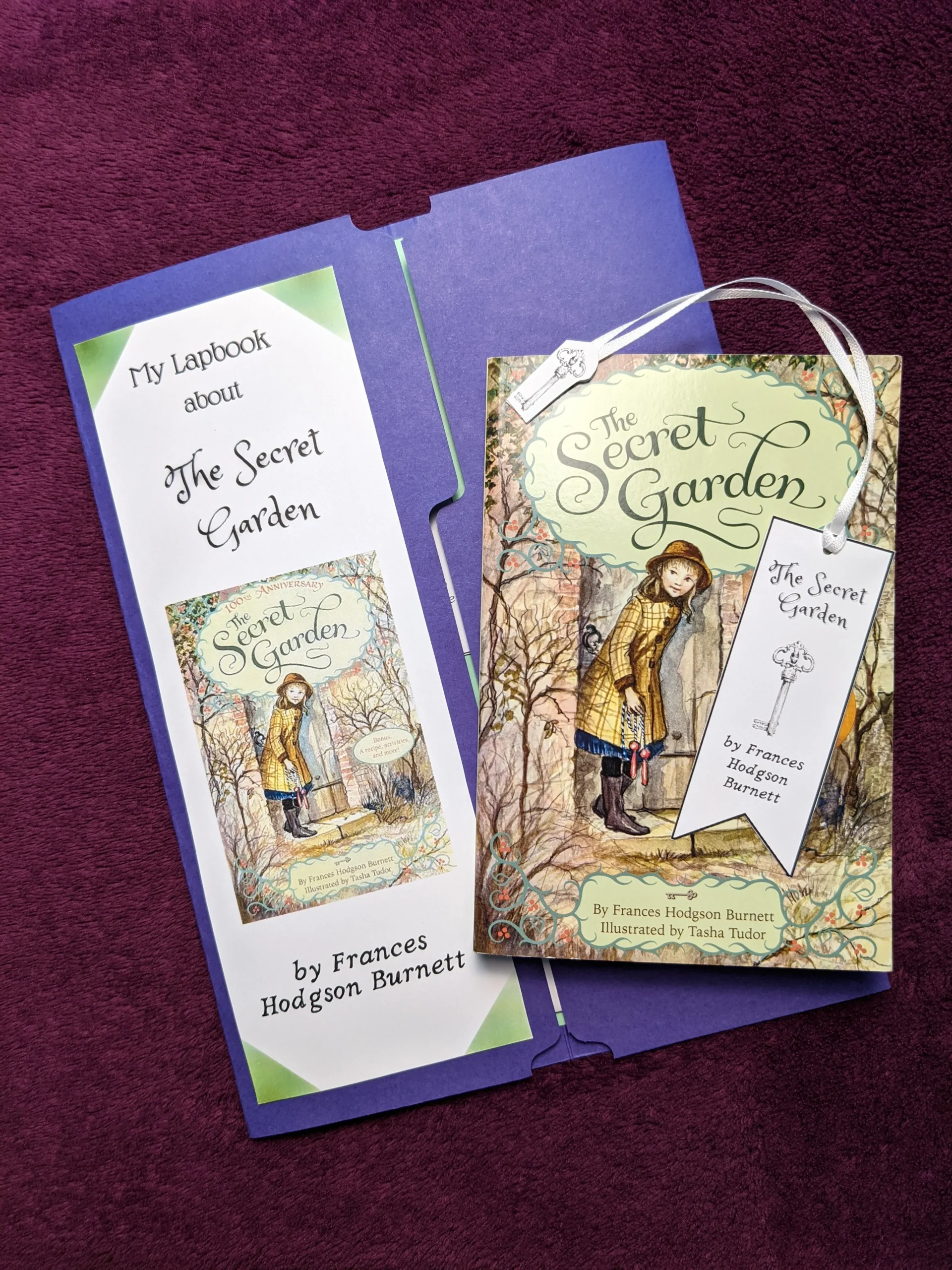 the secret garden lapbook cover