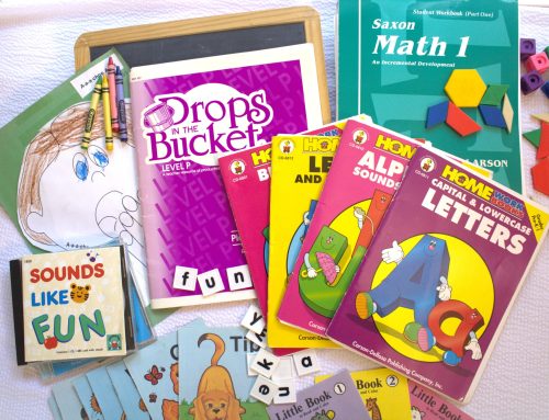 Homeschool PreK & Kindergarten – the 1990s Edition